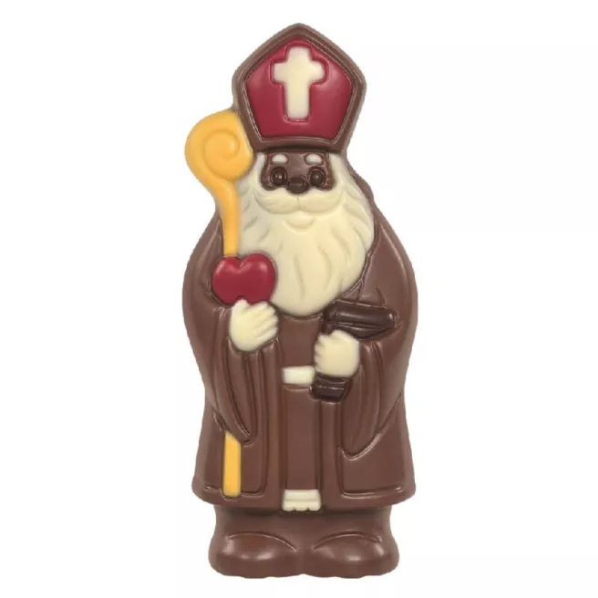 Saint Nicolas rieur  20cm L color 6p