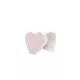 Marshmallows vanille coeur rose et blanc vrac 1.20kg