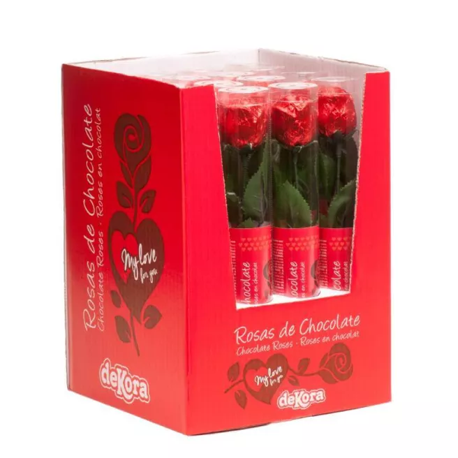 Bouquet de roses chocolat 